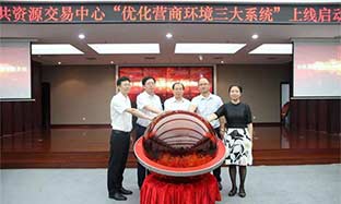 长沙交易中心"优化营商环境三大系统"上线了!